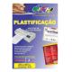 Plástico Para Plastificação A4 22x30,7cm Com 100 Lâminas